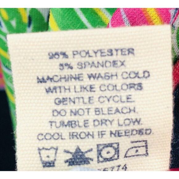 Simply Southern Mini Dress Womens Small Hibiscus Semi-Sheer Pool Cover Up NWT - Picture 7 of 8